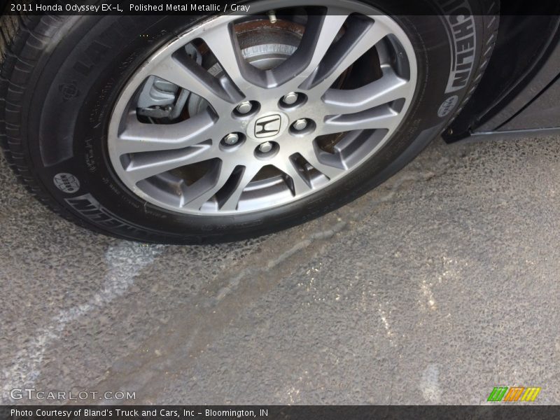 Polished Metal Metallic / Gray 2011 Honda Odyssey EX-L