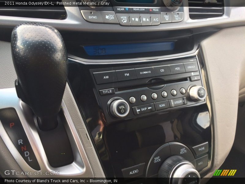 Polished Metal Metallic / Gray 2011 Honda Odyssey EX-L
