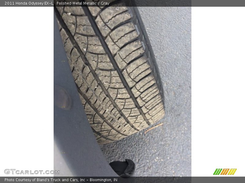 Polished Metal Metallic / Gray 2011 Honda Odyssey EX-L