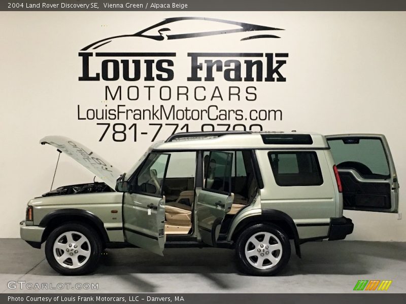 Vienna Green / Alpaca Beige 2004 Land Rover Discovery SE