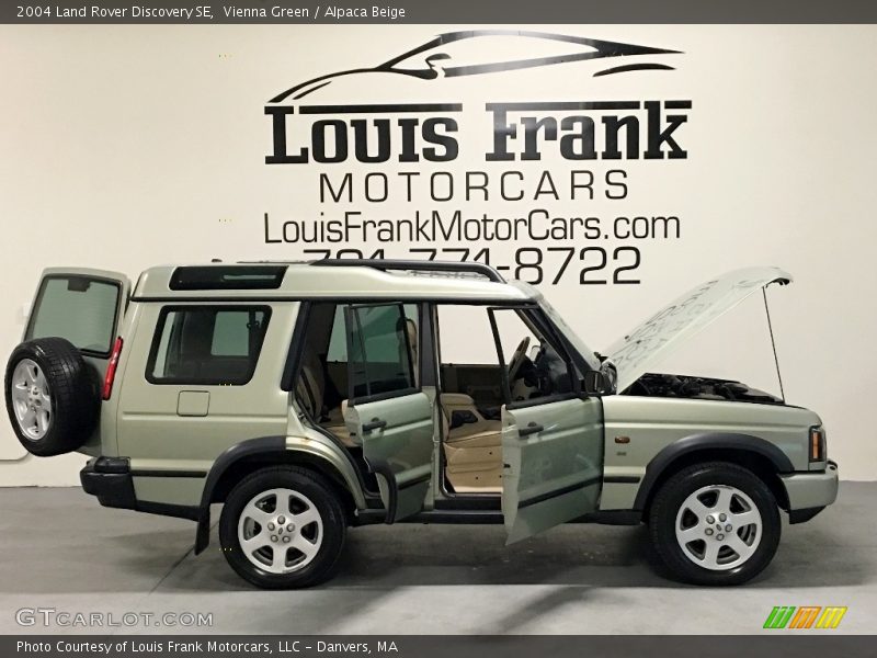 Vienna Green / Alpaca Beige 2004 Land Rover Discovery SE