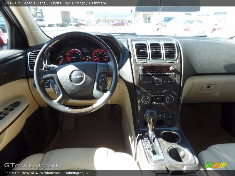 Crystal Red Tintcoat / Cashmere 2012 GMC Acadia Denali