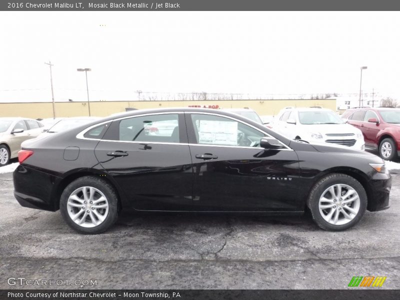 Mosaic Black Metallic / Jet Black 2016 Chevrolet Malibu LT