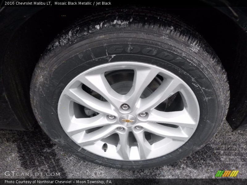 Mosaic Black Metallic / Jet Black 2016 Chevrolet Malibu LT