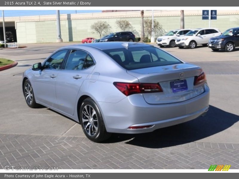 Slate Silver Metallic / Ebony 2015 Acura TLX 2.4