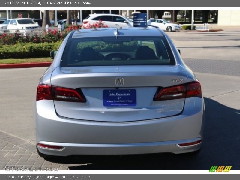 Slate Silver Metallic / Ebony 2015 Acura TLX 2.4