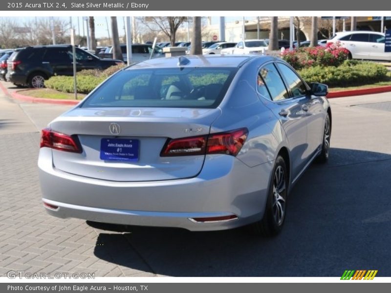 Slate Silver Metallic / Ebony 2015 Acura TLX 2.4