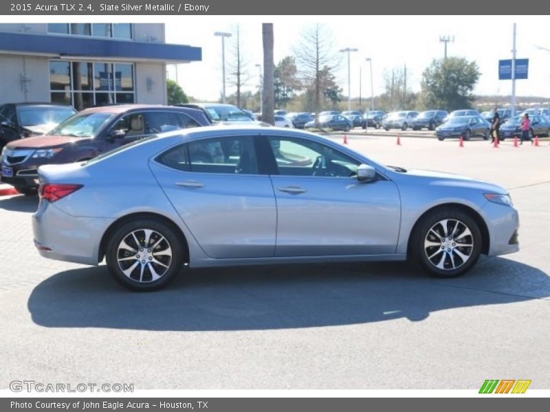 Slate Silver Metallic / Ebony 2015 Acura TLX 2.4
