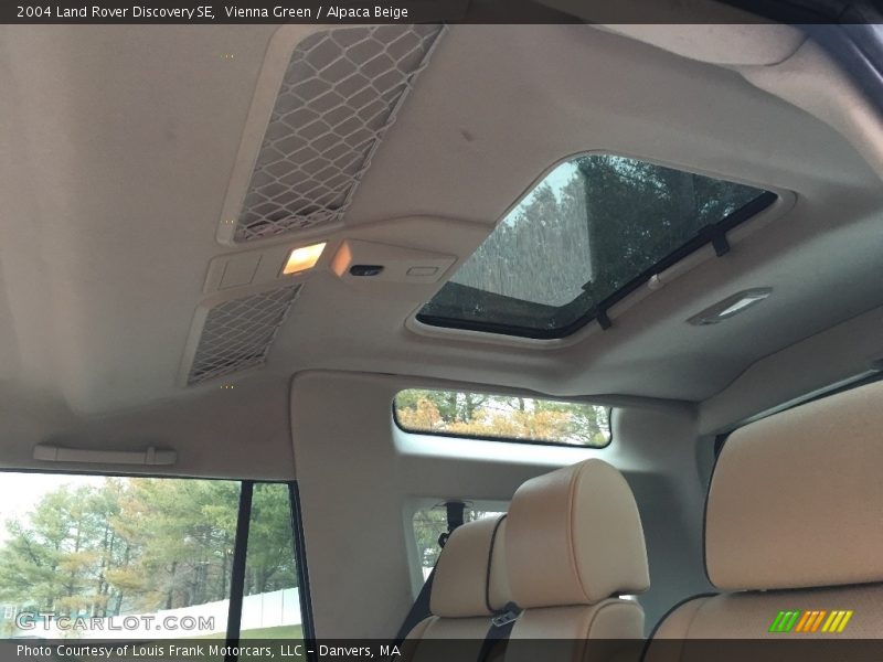 Vienna Green / Alpaca Beige 2004 Land Rover Discovery SE