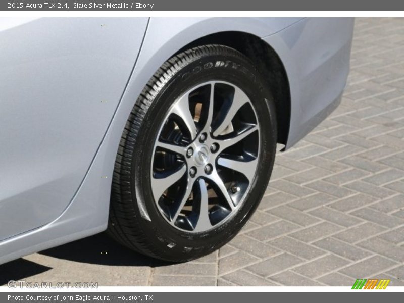 Slate Silver Metallic / Ebony 2015 Acura TLX 2.4