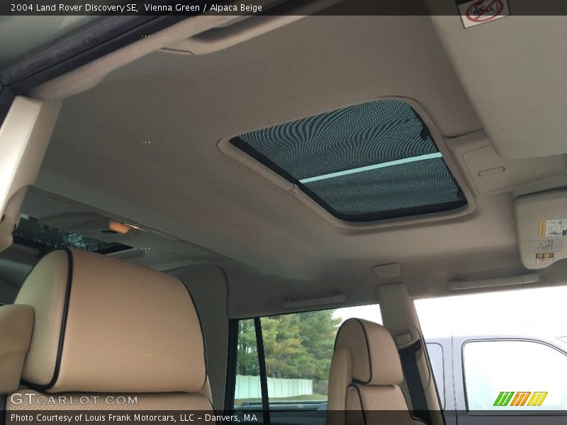 Vienna Green / Alpaca Beige 2004 Land Rover Discovery SE