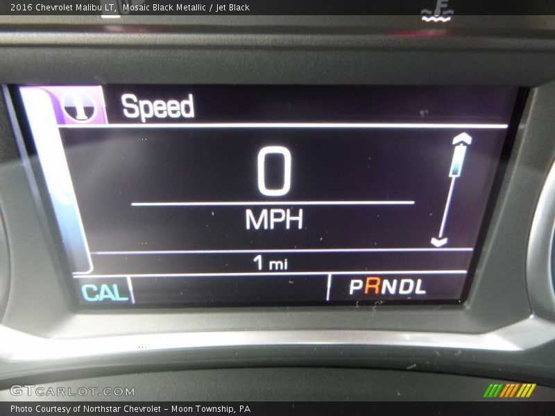 Mosaic Black Metallic / Jet Black 2016 Chevrolet Malibu LT