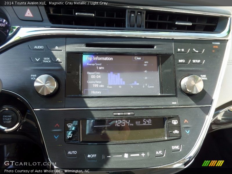 Magnetic Gray Metallic / Light Gray 2014 Toyota Avalon XLE