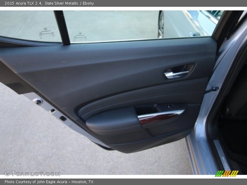 Slate Silver Metallic / Ebony 2015 Acura TLX 2.4