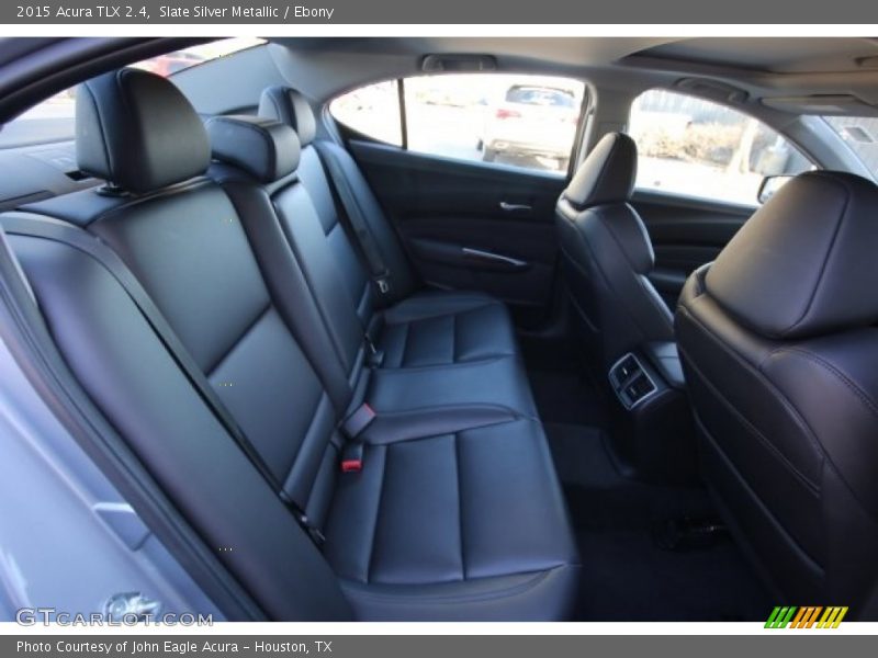 Slate Silver Metallic / Ebony 2015 Acura TLX 2.4