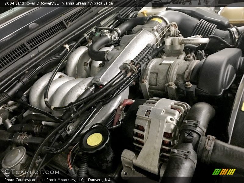 Vienna Green / Alpaca Beige 2004 Land Rover Discovery SE