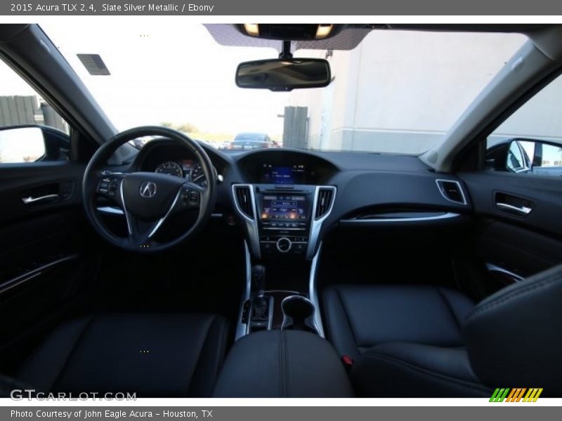 Slate Silver Metallic / Ebony 2015 Acura TLX 2.4