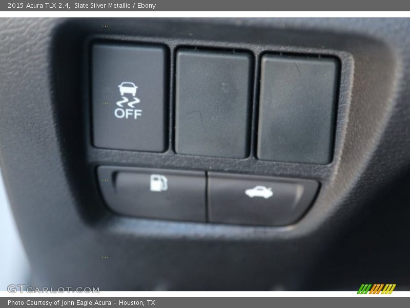Slate Silver Metallic / Ebony 2015 Acura TLX 2.4