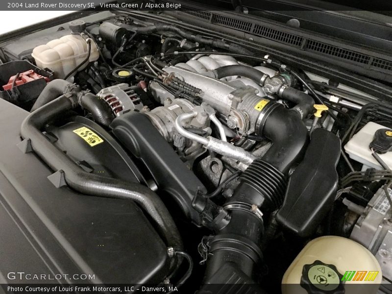 Vienna Green / Alpaca Beige 2004 Land Rover Discovery SE