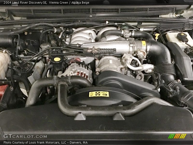 Vienna Green / Alpaca Beige 2004 Land Rover Discovery SE