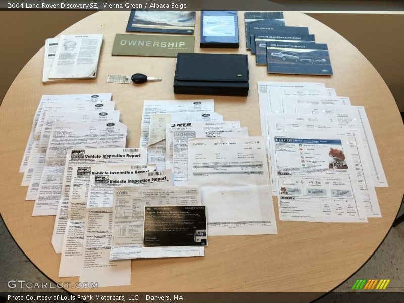 Vienna Green / Alpaca Beige 2004 Land Rover Discovery SE