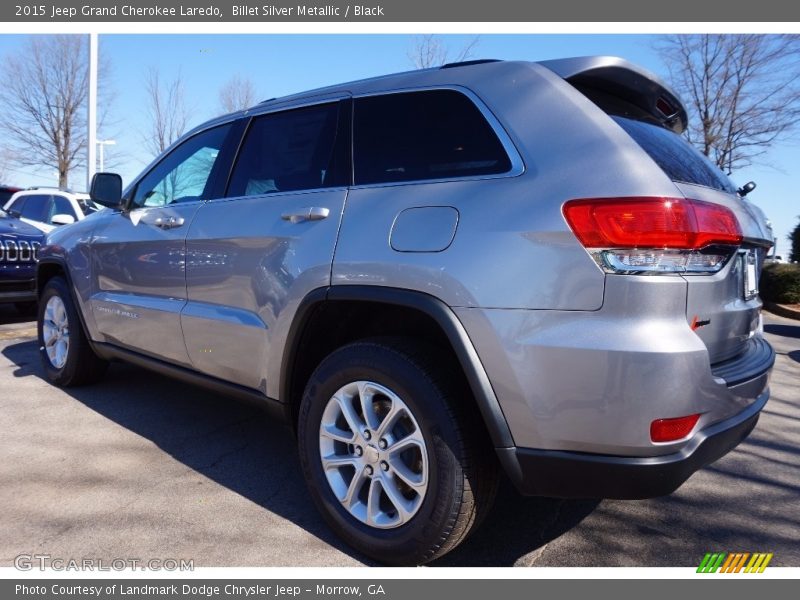 Billet Silver Metallic / Black 2015 Jeep Grand Cherokee Laredo