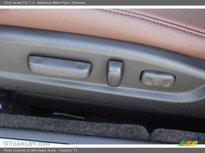 Bellanova White Pearl / Espresso 2016 Acura TLX 2.4