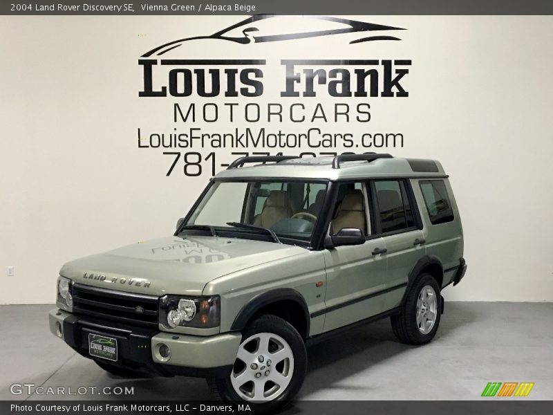 Vienna Green / Alpaca Beige 2004 Land Rover Discovery SE