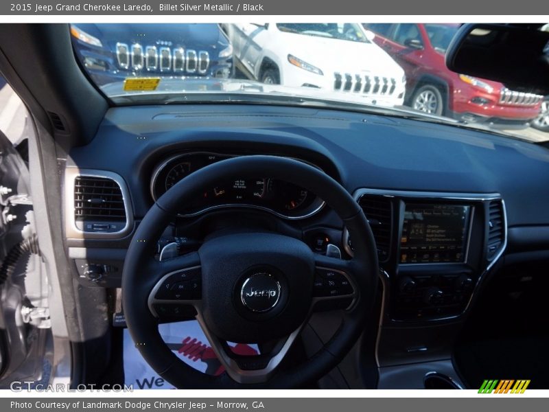 Billet Silver Metallic / Black 2015 Jeep Grand Cherokee Laredo