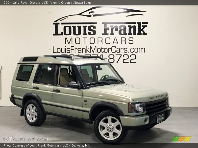 Vienna Green / Alpaca Beige 2004 Land Rover Discovery SE