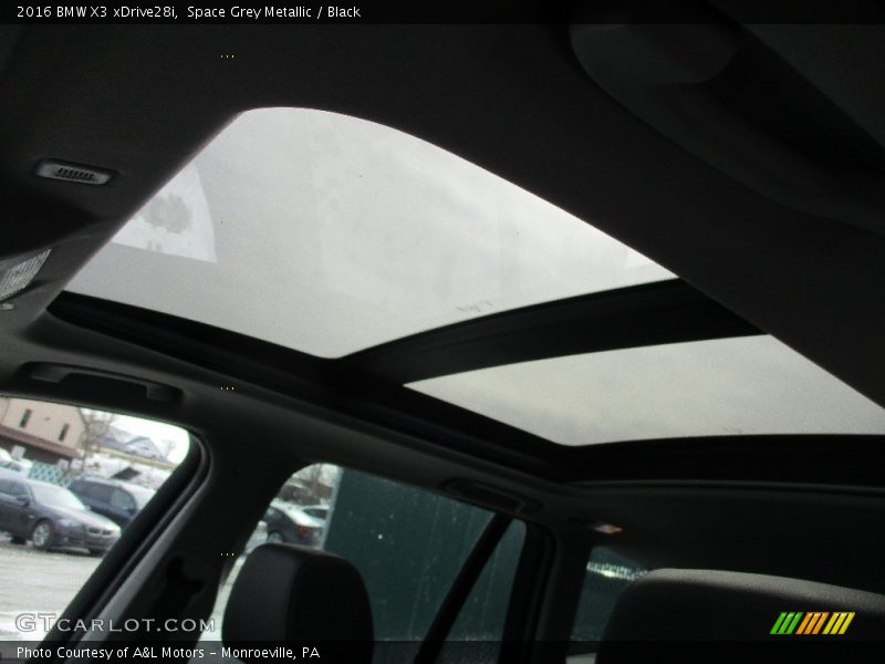 Space Grey Metallic / Black 2016 BMW X3 xDrive28i