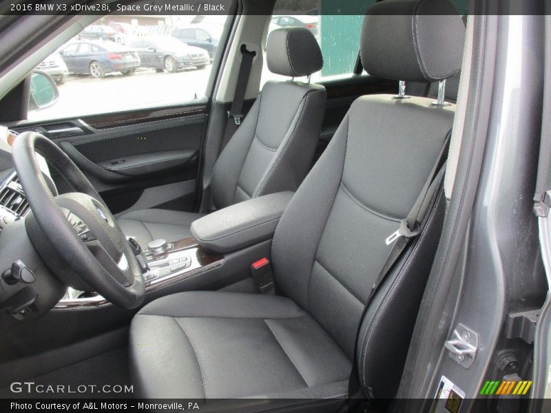 Space Grey Metallic / Black 2016 BMW X3 xDrive28i