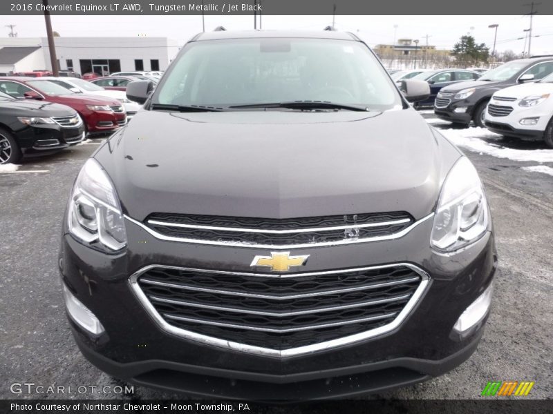 Tungsten Metallic / Jet Black 2016 Chevrolet Equinox LT AWD