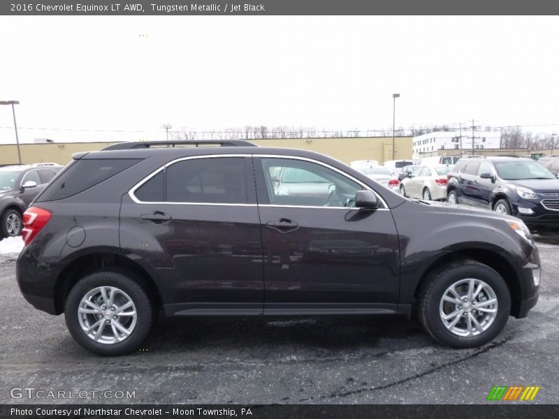 Tungsten Metallic / Jet Black 2016 Chevrolet Equinox LT AWD