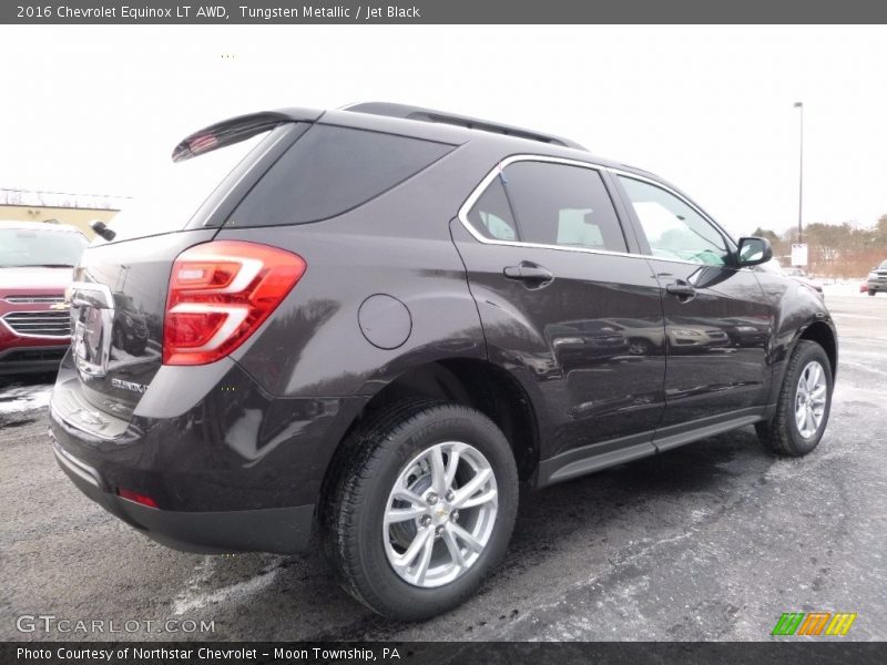 Tungsten Metallic / Jet Black 2016 Chevrolet Equinox LT AWD