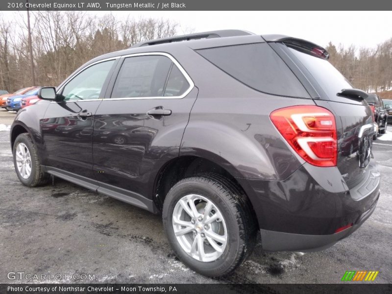 Tungsten Metallic / Jet Black 2016 Chevrolet Equinox LT AWD