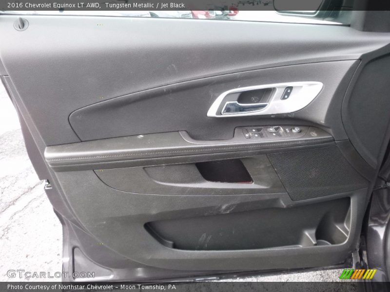 Tungsten Metallic / Jet Black 2016 Chevrolet Equinox LT AWD