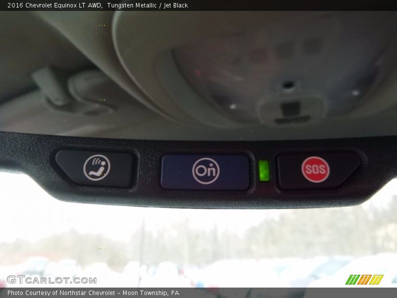 Tungsten Metallic / Jet Black 2016 Chevrolet Equinox LT AWD