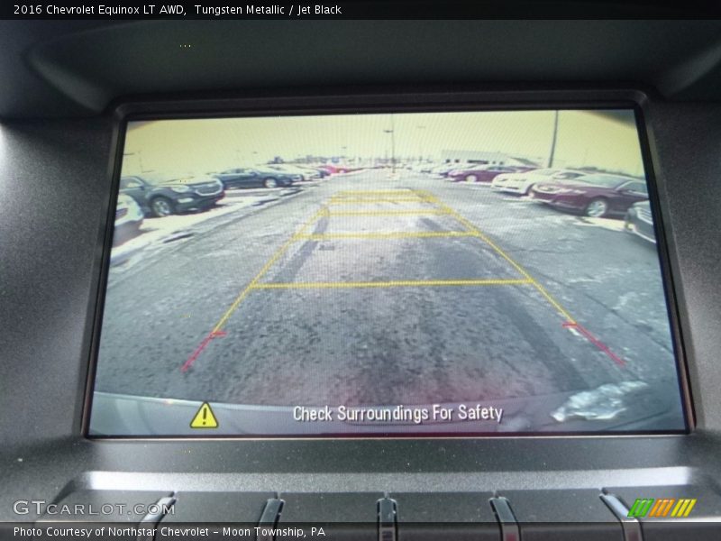 Tungsten Metallic / Jet Black 2016 Chevrolet Equinox LT AWD