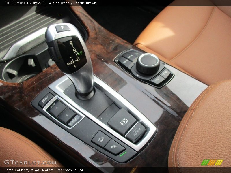 Alpine White / Saddle Brown 2016 BMW X3 xDrive28i
