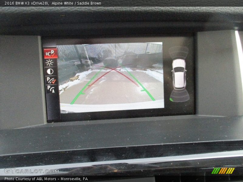 Alpine White / Saddle Brown 2016 BMW X3 xDrive28i