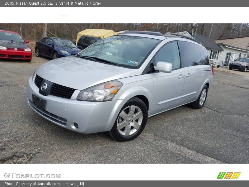 Silver Mist Metallic / Gray 2005 Nissan Quest 3.5 SE