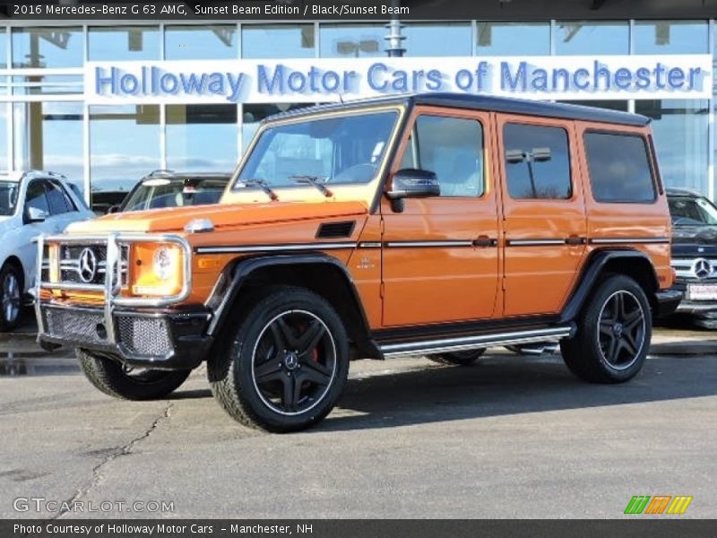 Sunset Beam Edition / Black/Sunset Beam 2016 Mercedes-Benz G 63 AMG