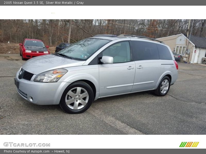 Silver Mist Metallic / Gray 2005 Nissan Quest 3.5 SE