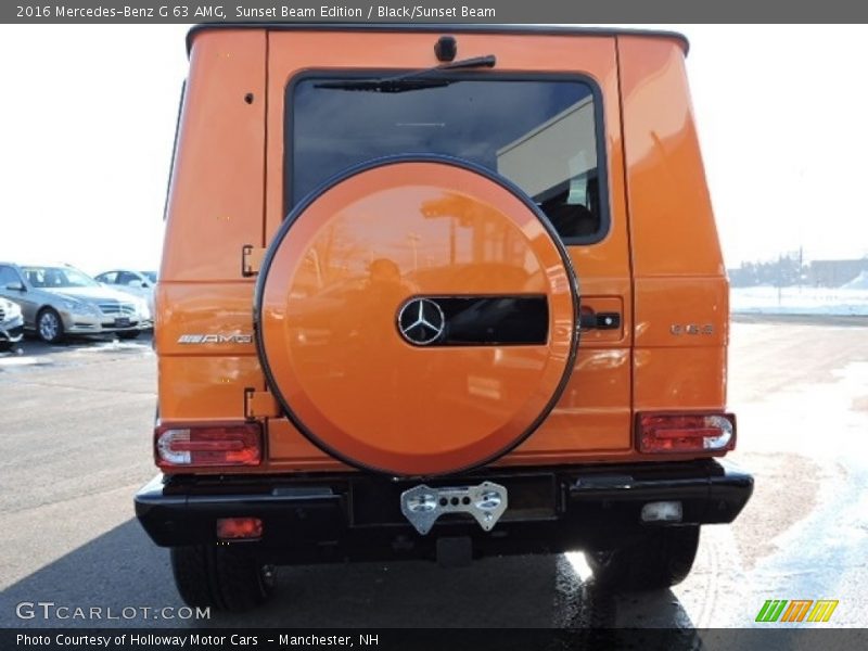 Sunset Beam Edition / Black/Sunset Beam 2016 Mercedes-Benz G 63 AMG