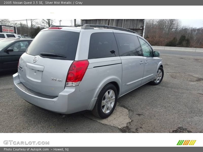 Silver Mist Metallic / Gray 2005 Nissan Quest 3.5 SE