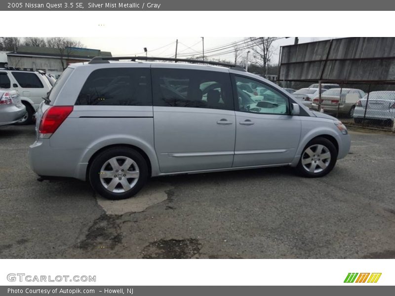 Silver Mist Metallic / Gray 2005 Nissan Quest 3.5 SE