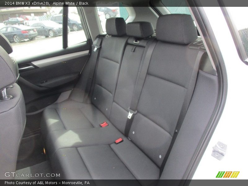 Alpine White / Black 2014 BMW X3 xDrive28i