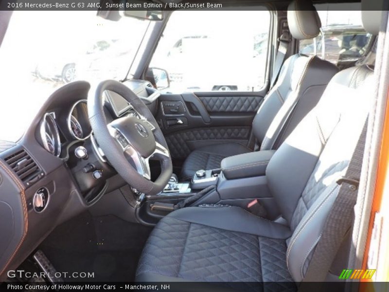  2016 G 63 AMG Black/Sunset Beam Interior