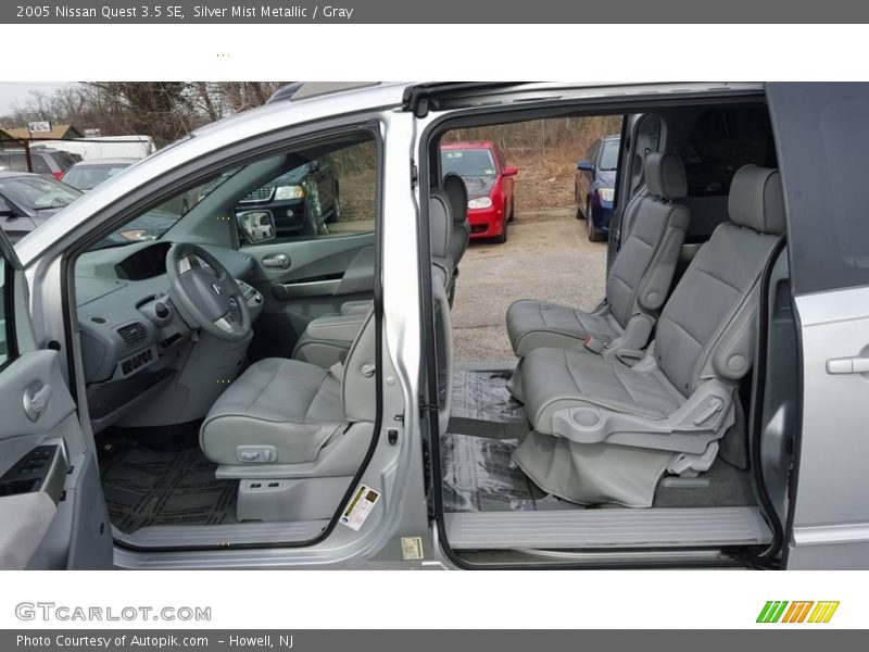 Silver Mist Metallic / Gray 2005 Nissan Quest 3.5 SE